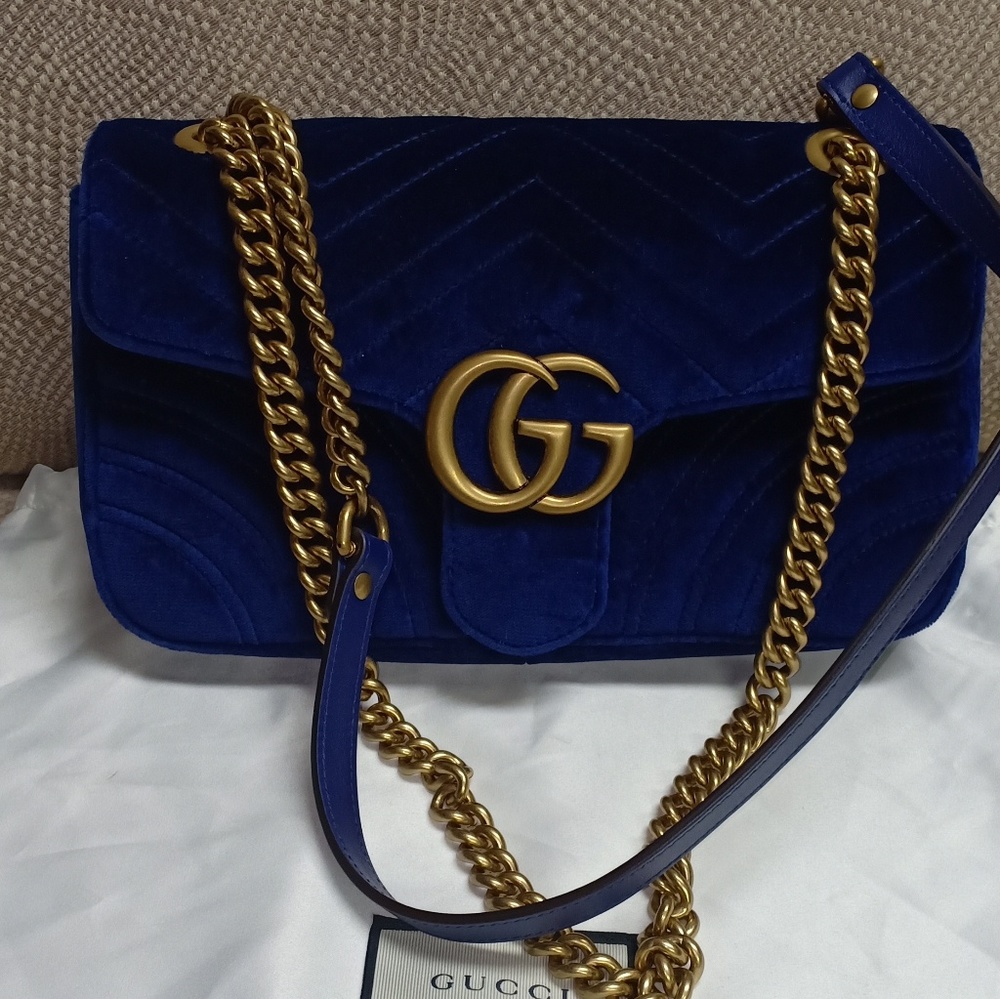 Gucci marmont velvet